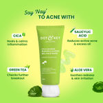 Buy Dot & Key CICA Calming Blemish Clearing Face Wash with Salicylic Acid & Green Tea | Face Wash for Oily, Acne Prone Skin | Acne Clearing Sulphate Free Face Wash for Men & Women | 100 ml - Purplle