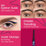 Buy NY Bae Truly Matte Liquid Eyeliner | Twin Pack | Brave Blue and Bold Black Eyeliners | Waterproof | Long Lasting | (4.5 ml each) - Purplle