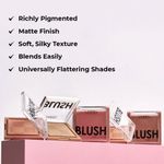Buy Lamel Blush cheek colour 402-Rouge-3.8 gm - Purplle