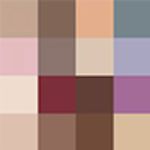 Buy Lamel 16 Shades of Burgundy Eyeshadow Palette 16 gm - Purplle