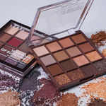 Buy Lamel 16 Shades of Burgundy Eyeshadow Palette 16 gm - Purplle