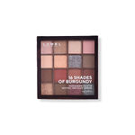 Buy Lamel 16 Shades of Burgundy Eyeshadow Palette 16 gm - Purplle