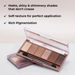 Buy Lamel The Natural Dream Eyeshadow Palette 403-Smoky Nude 10.2 gm - Purplle
