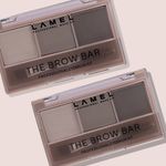 Buy Lamel The Brow Bar 401-Mid Brown 4.5 gm - Purplle