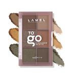 Buy Lamel To Go Eyeshadow Palette 403- Cold Brown 6gm - Purplle