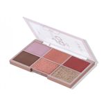 Buy Lamel To Go Eyeshadow Palette 404- Burgundy 6 gm - Purplle