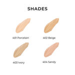 Buy Lamel Foundation Stay Matte 404-Sandy 30 ml - Purplle