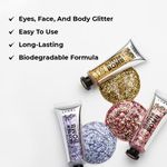 Buy Lamel INSTA Glitter Bomb №401-Blue-Silver 20 ml - Purplle