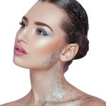 Buy Lamel INSTA Glitter Bomb №401-Blue-Silver 20 ml - Purplle