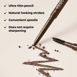 Buy Lamel INSTA Micro Brow Pencil 401-Espresso 0.12 gm - Purplle