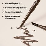 Buy Lamel INSTA Micro Brow Pencil №402-Chocolate 0.12gm - Purplle