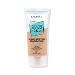 Buy LAMEL Oh my Clear Face Foundation SPF15 404 Custard 40ml - Purplle