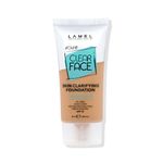 Buy LAMEL Oh my Clear Face Foundation SPF15 №406 Sand 40 ml - Purplle