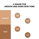 Buy LAMEL Smart Skin Serum Tinted Foundation SPF30+ 405 Latte 35ml - Purplle