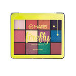 Buy MARS Firefly Makeup Kit with 12 Eyeshadows,Highlighter, Blusher and Bronzer| Highly Pigmented | Free Applicator & Mirror | Eye and Face Palette for Women (26 gm) (Shade-1) - Purplle