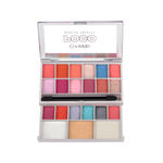 Buy MARS Poco Face Makeup and eyeshadow Palette with Slider Case | Free Applicator | Long Wearing | Highly Pigmented and Easy to Blend | 21 Shades (20 gm) (02-Multicolor) - Purplle