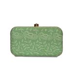 Buy FACES CANADA Green Clutch 1 Pc - Purplle