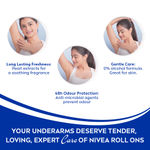 Buy NIVEA Women Deodorant Roll on, Pearl & Beauty, 25 ml - Purplle