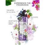 Buy Lux Botanicals Geranium Oil & Fig Extract Body Wash for Skin Renewal, 450ml(Free Loofah) - Purplle