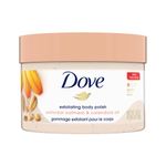 Buy Dove Exfoliating Body Polish Scrub Oatmeal & Calendula Oil for Sensitive Skin, 298 g - Purplle