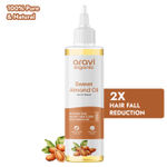 Buy Aravi Organic 100% Pure Cold Pressed Almond Oil - For Hair Growth, Skin Care and Moisturising - 200 ml - Purplle