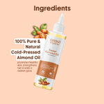 Buy Aravi Organic 100% Pure Cold Pressed Almond Oil - For Hair Growth, Skin Care and Moisturising - 200 ml - Purplle
