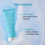 Buy Dot & Key Deep Pore Clean Milky Foam Cleanser with Seaweed & Lotus Flower | Face Wash for Nourished Skin Minimizes Pores, Controls Excess Oil & Keeps Skin Hydrated for All Skin Types | 100 ml - Purplle