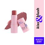 Buy Blue Heaven Kiss & Blush Lip And Cheek Tint, Roasted Berry - Purplle