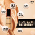 Buy Charmacy Milano Matte Foundation 07 - Perfect Canvas for Your Make-Up Buildable Coverage, Instant Hydrating, Light Weight, Suitable for All Skin Types, 24-Hour Wear, Seamless Blend, Flawless Finish - Purplle