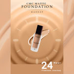 Buy Charmacy Milano Matte Foundation 08 - Perfect Canvas for Your Make-Up Buildable Coverage, Instant Hydrating, Light Weight, Suitable for All Skin Types, 24-Hour Wear, Seamless Blend, Flawless Finish - Purplle
