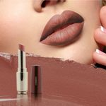 Buy Charmacy Milano Flattering Nude Lipstick (Birthday Suit 03) - 3.6 gm, Moisturised & Hydrating Lips, Highly Pigmented, Light Weight Lipstick, Smooth Application, Non-Toxic, Vegan, Cruelty Free - Purplle