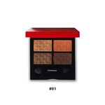 Buy Charmacy Milano Gradient Eyeshadow Palette (Size 01) - 7.2g, Soft Texture, Mini Palette, Metallic, Travel Friendly, Highly Pigmented, Long Wear, Minimall Fallout, Vegan, Cruelty Free, Toxin Free - Purplle