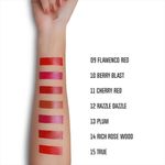Buy Charmacy Milano Luxe Creme Lipstick (Flamenco Red) - 3.8 gm, Moisturised & Hydrating Lips, Highly Pigmented, Light Weight Lipstick, Single Stroke Coverage, Non-Toxic, Vegan, Cruelty Free - Purplle