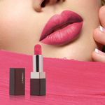 Buy Charmacy Milano Soft Satin Matte Lipstick (Shimmering Blush) - 3.8 gm, High Coverage, Single Stoke, Hydrating on Lips, Matte In Texture, Glides Smoothly, Vibrant Colors, Non Toxic, Vegan, Cruelty Free - Purplle