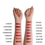 Buy Charmacy Milano Soft Satin Matte Lipstick (Jelly Bean) - 3.8g, High Coverage, Single Stoke, Hydrating on Lips, Matte In Texture, Glides Smoothly, Vibrant Colors, Non Toxic, Vegan, 3.8 gm - Purplle