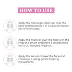 Buy O3+ Brightening Facial & Glow Boosting Single Use Kit With Peel Off Mask 45 gm - Purplle
