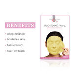 Buy O3+ Brightening Facial & Glow Boosting Single Use Kit With Peel Off Mask 45 gm - Purplle