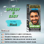 Buy Indus Valley Speedy & Easy Men's Black Hair Color (220 g) - Purplle
