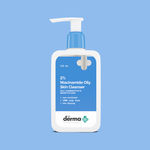 Buy The Derma Co. 2% Niacinamide Oily Skin Cleanser with Niacinamide & Cica Extract for Sensitive, Oily & Combination Skin 125 ml - Purplle