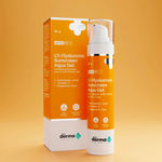 Buy The Derma Co. Skin Radiance Duo: 10% Niacinamide Face Serum + 1% Hyaluronic Sunscreen Aqua Gel (50 gm) - Purplle