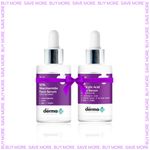 Buy The Derma co. 10% Niacinamide Face Serum for Acne Marks + The Derma co.2% Salicylic Acid Face Serum for Active Acne Marks - Combo of 2 - Purplle