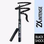 Buy Blue Heaven 2x Intense Kajal - Black Shock 0.35 gm - Purplle