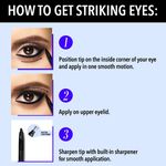 Buy Blue Heaven 2x Intense Kajal - Black Shock 0.35 gm - Purplle