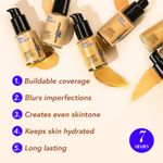 Buy Blue Heaven Fresh & Flawless Hydrating Skin Tint, Honey Tan 28 ml - Purplle