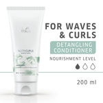 Buy Wella Professionals NUTRICURLS Detangling Conditioner for Waves & Curls (200 ml) - Purplle
