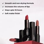 Buy LAMEL Powder Drop Matte Lipstick 401 Cold Beige 3.8gm - Purplle