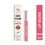 Buy TNW The Natural Wash Gloss To Glam Nourishing Lip Gloss with Coconut OIl and Castor Oil - Slush | Clear | Pink | Pigmented | Daily lip care needs | 3 ml - Purplle