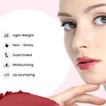 Buy TNW The Natural Wash Gloss To Glam Nourishing Lip Gloss with Coconut OIl and Castor Oil - Truffle | Clear | Brown | Pigmented | Daily lip care | 3 ml - Purplle