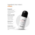 Buy Minimalist Nonapeptide + AHA BHA 06% Underarm Roll On Controls Odour & Fades Darkness 40 ml - Purplle