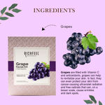 Buy Richfeel Grape Facial Kit 5x6g - Purplle